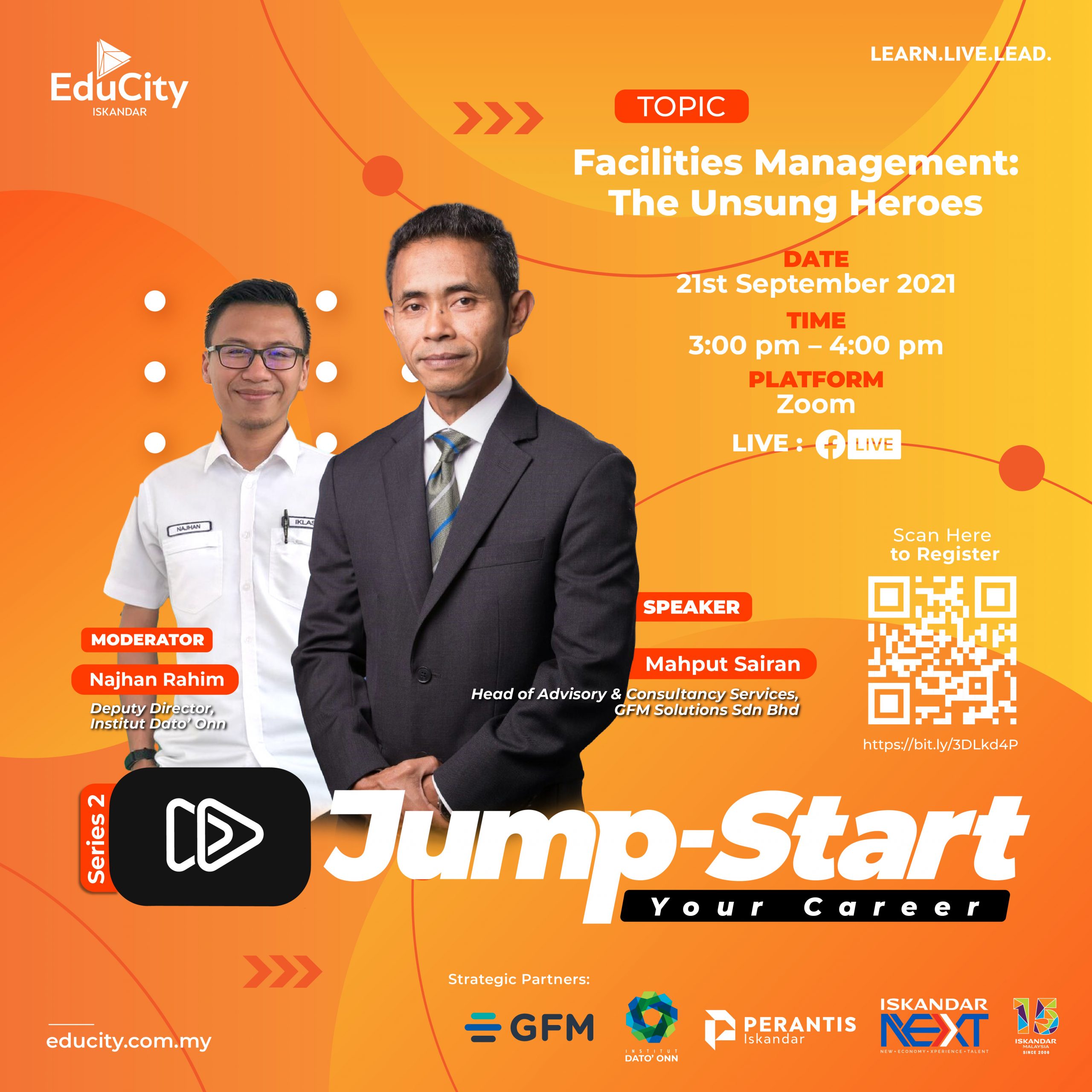 Series 2 – Jump-Start Your Career Talk feat Mahput Sairan (GFM Services Bhd)